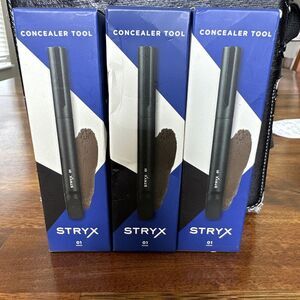 Stryx Concealer Stick Tool for Men‎ 3 Box Pack Deep Java Shade